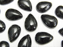 [Video] Nuummite Pear shape Cabochon 12x8mm 3pcs