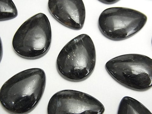 Cabochon, Nuummite / Astrophyllite Gemstone Beads