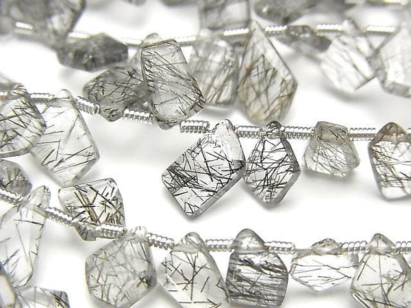 Other Shape, Tourmalinated Quartz Gemstone Beads