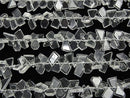 [Video] High Quality Crystal AAA- Rough Slice Faceted half or 1strand beads (aprx.7inch / 18cm)