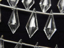 [Video]High Quality Crystal AAA Deformed Diamond Shape 15x6mm 1strand (8pcs)