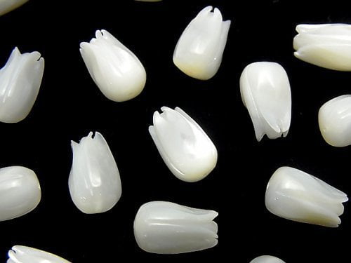 Flower, Mother of Pearl (Shell Beads) Pearl & Shell Beads