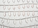 [Video]High Quality Rose Quartz AAA Deformed Diamond Shape 15x6mm 1strand (9pcs )