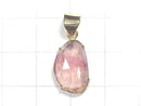[Video][One of a kind] Pink Tourmaline AAA- Pendant 18KGP NO.23