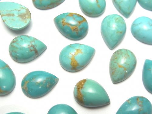 Cabochon, Turquoise Gemstone Beads