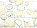 [Video] High Quality Ethiopian Opal AAA-Loose Stone Freeform Single-Sided Rose Cut 5pcs