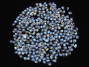 [Video] High Quality Rainbow Moonstone AAAA Pear shape Cabochon 6x4mm 3pcs