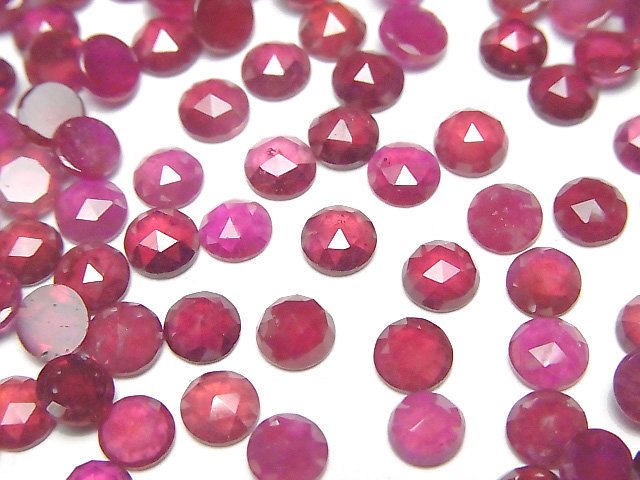 Rose, Ruby Gemstone Beads