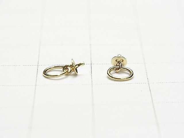 1pc Screw Eye Pin with 14KGF Jump Ring