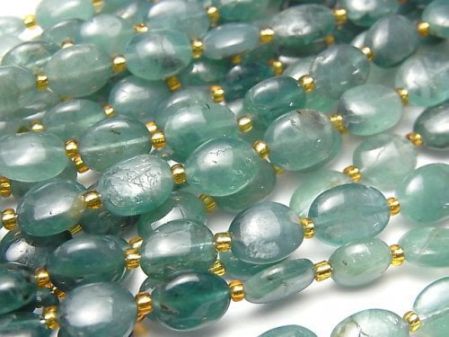 [Video] Grandidierite AA++ Oval 1strand beads (aprx.7inch / 18cm)