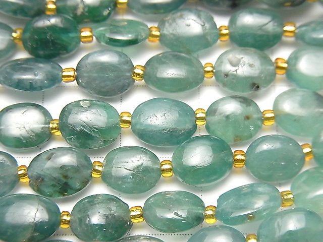 [Video] Grandidierite AA++ Oval 1strand beads (aprx.7inch / 18cm)