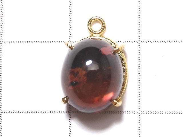 [Video] [One of a kind] High Quality Pink Tourmaline AAA Bezel Setting 18KGP 1pc NO.65