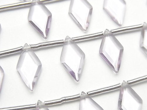 Amethyst, Diamond Gemstone Beads