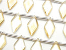 Citrine, Diamond Gemstone Beads
