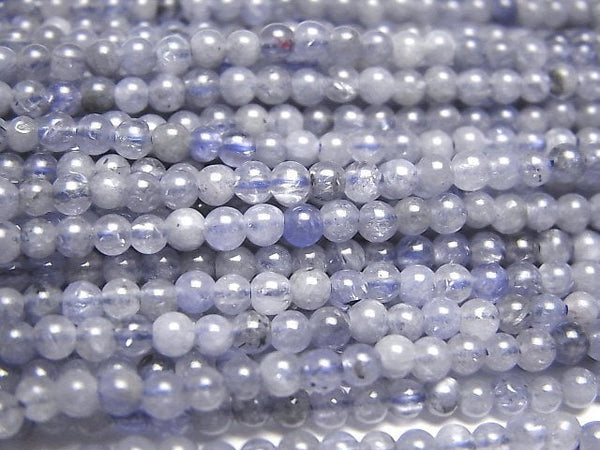 Round, Tanzanite Gemstone Beads