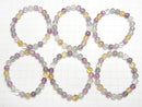 [Video] Multicolor Fluorite AA+ Round 8mm Bracelet