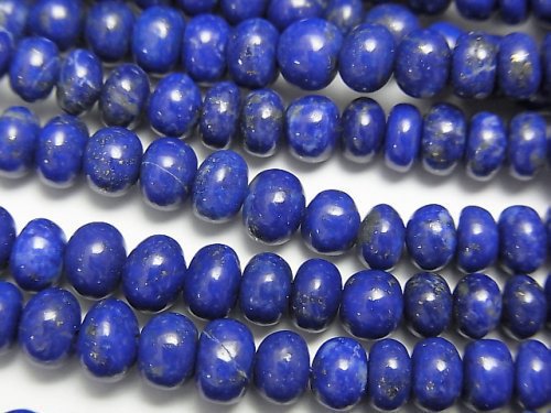 Lapis lazuli, Roundel Gemstone Beads