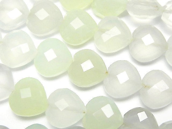 Chalcedony, Heart Gemstone Beads