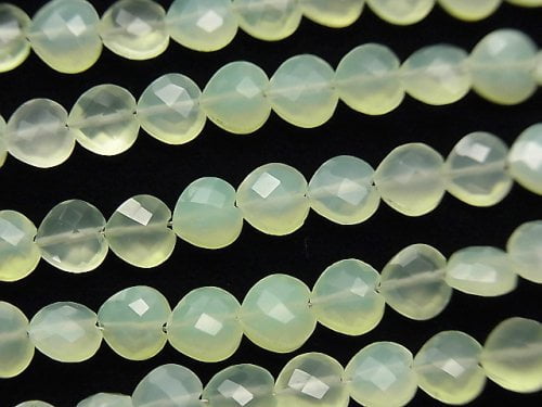 Chalcedony, Heart Gemstone Beads