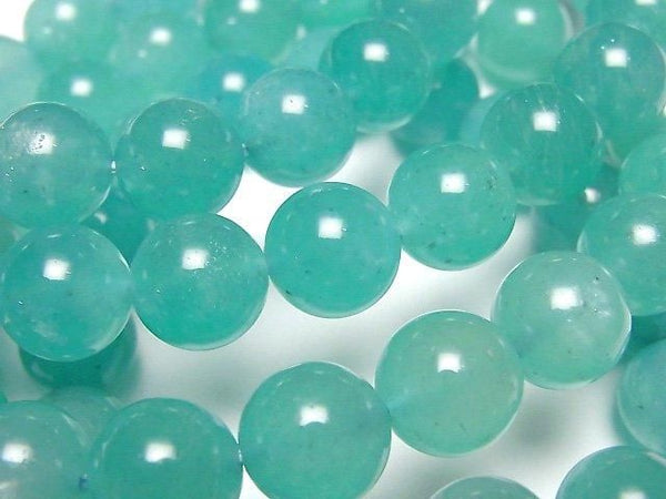 [Video] Uyghur Amazonite Silica AA++ Round 10.5mm Bracelet
