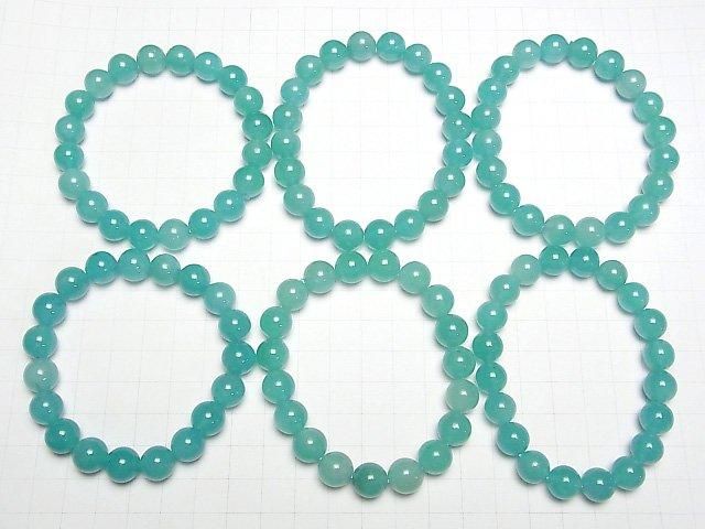 [Video] Uyghur Amazonite Silica AA++ Round 10.5mm Bracelet