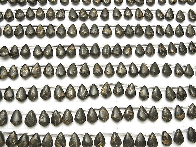 [Video] Copper Obsidian AAA Deformation Marquise (Smooth) 12x8mm half or 1strand (18pcs)