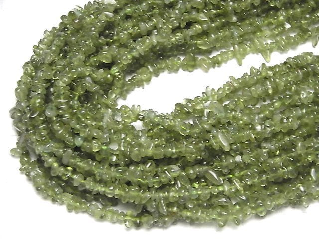 Green Apatite AA++ Chips (Small Nugget ) 1strand beads (aprx.33inch/84cm)