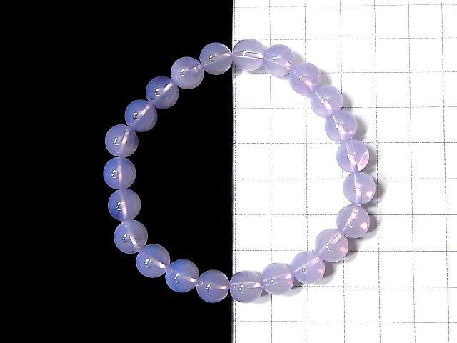 [Video] [One of a kind] Brazil High Quality Scorolite AAA Round 8.5mm Bracelet NO.312