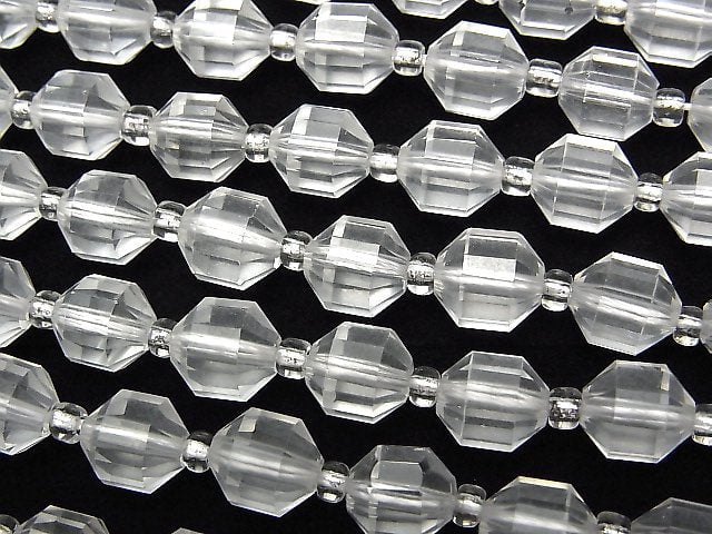 Crystal Quartz, Point, Tube Gemstone Beads