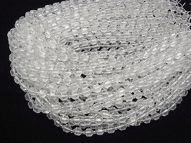 [Video] Crystal AAA Double Point Faceted Tube 8x7mm 1strand beads (aprx.15inch / 36cm)