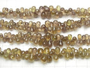 [Video] High Quality Color Change Garnet AAA- Drop Faceted Briolette half or 1strand beads (aprx.7inch / 18cm)