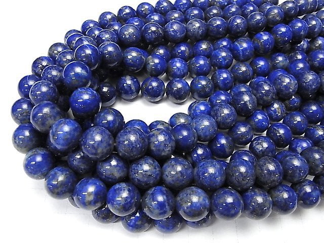 [Video] Lapis lazuli AA+ Round 12mm half or 1strand beads (aprx.15inch / 37cm)