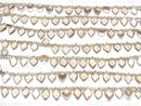 [Video]High Quality Natutal Champagne Color Quartz AAA Diamond Shape half or 1strand beads (aprx.7inch/18cm)
