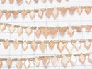 [Video]High Quality Peach Moonstone AAA- Diamond Shape 1strand beads (aprx.7inch/18cm)