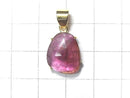 [Video][One of a kind] Pink Tourmaline AAA- Pendant 18KGP NO.67