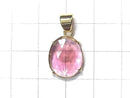 [Video][One of a kind] Pink Tourmaline AAA- Pendant 18KGP NO.73