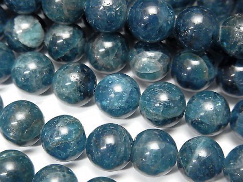 Apatite, Round Gemstone Beads