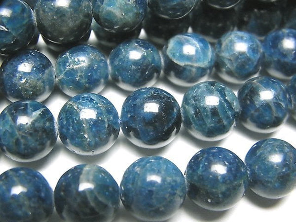 Apatite, Round Gemstone Beads