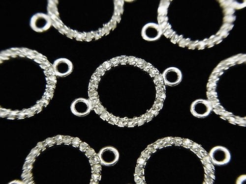 Charm & Parts, Coin, Diamond Gemstone Beads