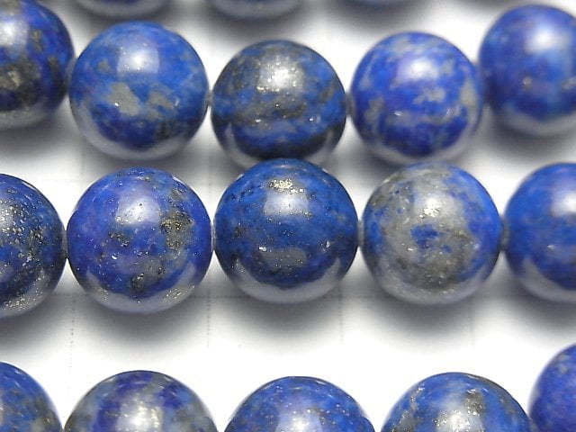 [Video] Lapislazuli A+ Round 10mm half or 1strand beads (aprx.15inch/36cm)