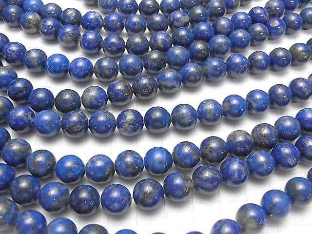 [Video] Lapislazuli A+ Round 10mm half or 1strand beads (aprx.15inch/36cm)