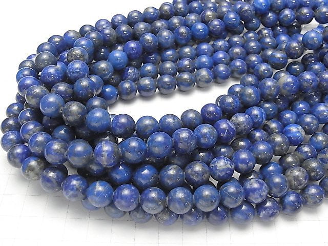 [Video] Lapislazuli A+ Round 10mm half or 1strand beads (aprx.15inch/36cm)