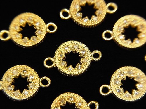 Charm & Parts, Coin, Diamond, Star Gemstone Beads