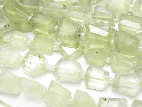 Nugget, Prehnite Gemstone Beads