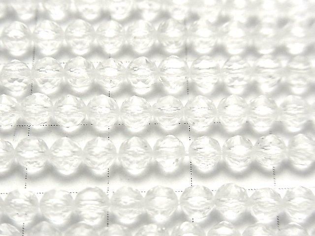 [Video] Crystal AAA Star Faceted Round 4mm 1-strand beads (approx. 15 inches/37 cm)