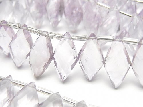 Amethyst, Diamond Gemstone Beads