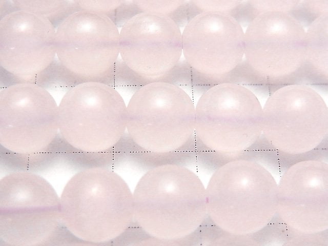 [Video] Pink Calcite AAA Round 8mm half or 1strand beads (aprx.15inch / 36cm)