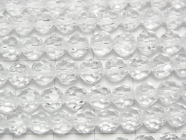 [Video]High Quality! Crystal AAA 32Faceted Round 6mm 1/4 or 1strand beads (aprx.15inch/38cm)