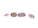[Video] [One of a kind] High Quality Pink Tourmaline AAA Undrilled Faceted 4pcs Set NO.86
