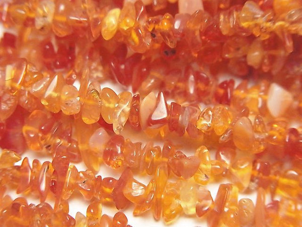 [Video] Mexican Opal (Fire Opal) AA++ Chips 1strand beads (aprx.33inch/82cm)